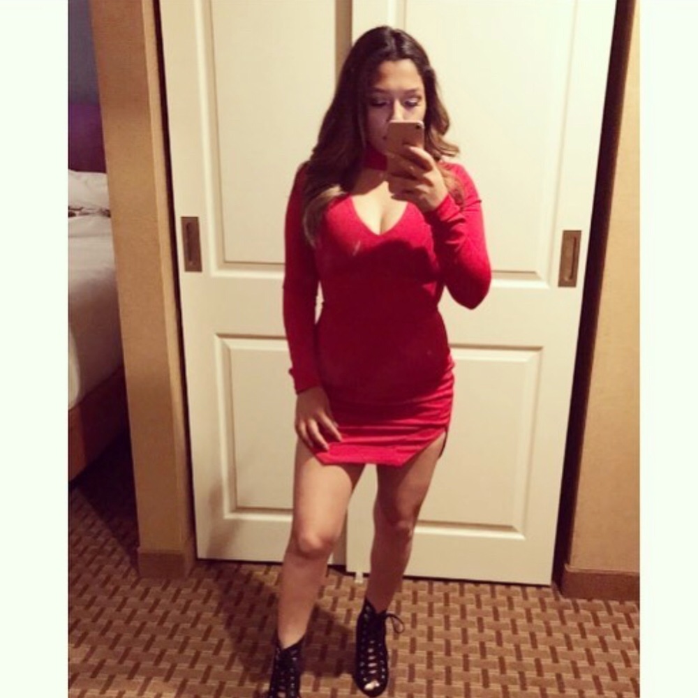 Red dress!